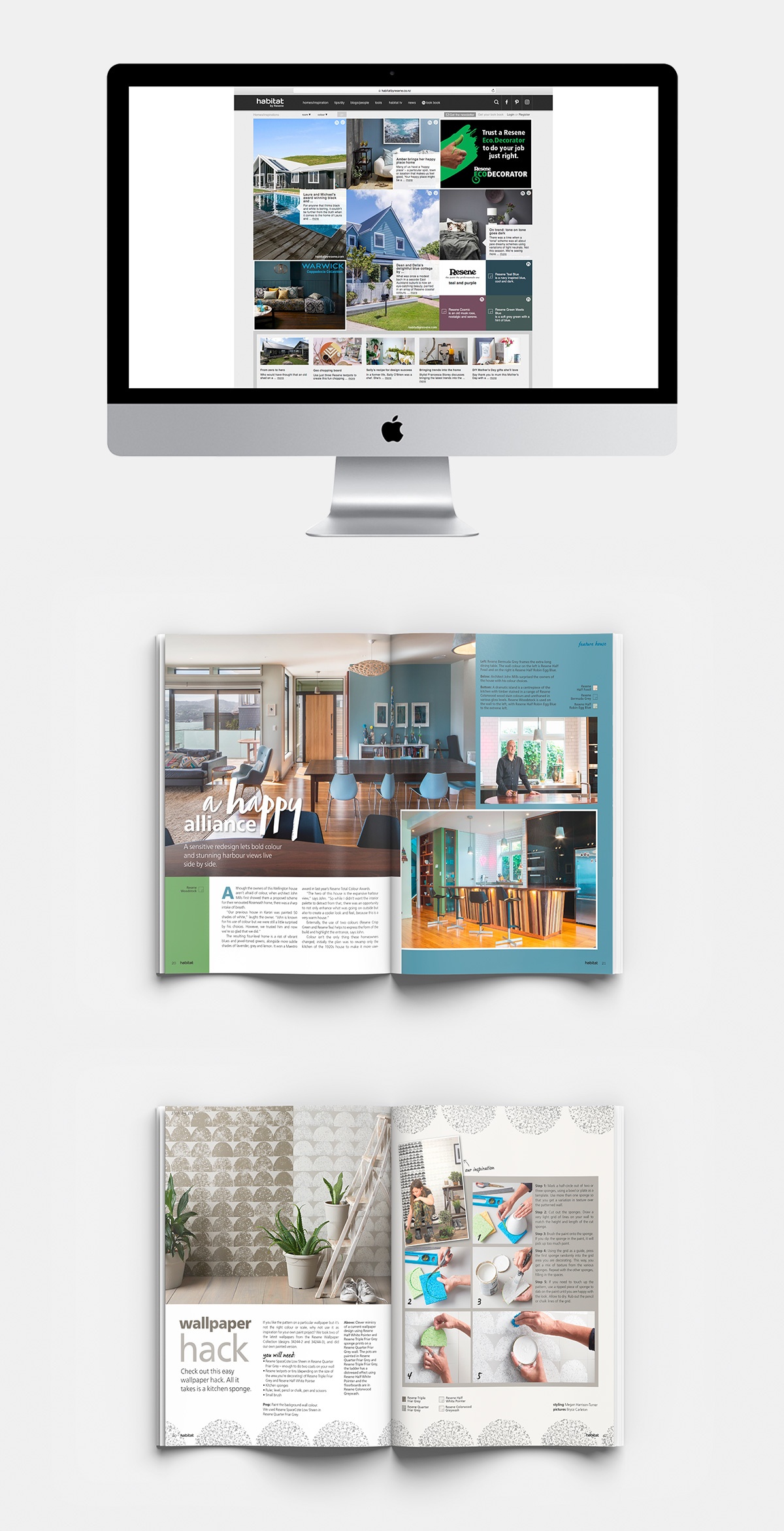 Habitat - A colorful magazine by Resene