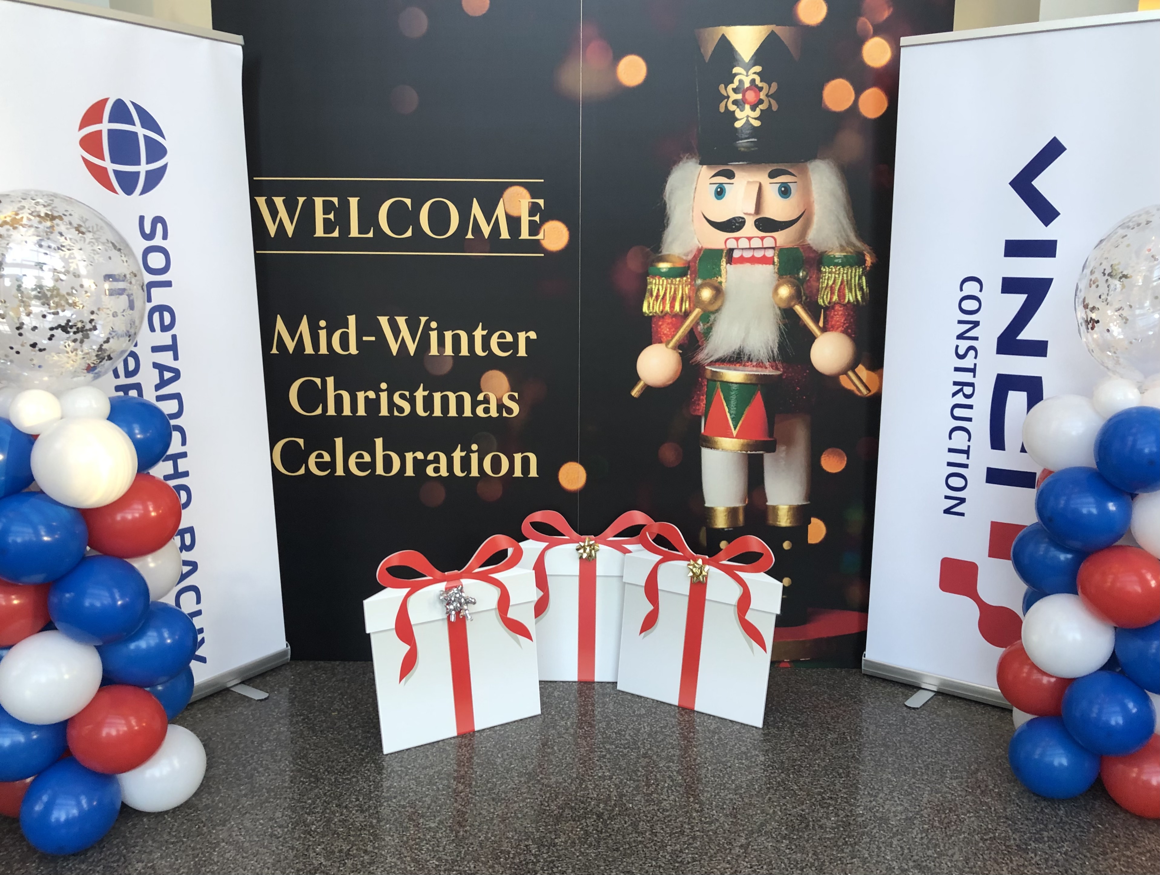 Nutcracker party signage