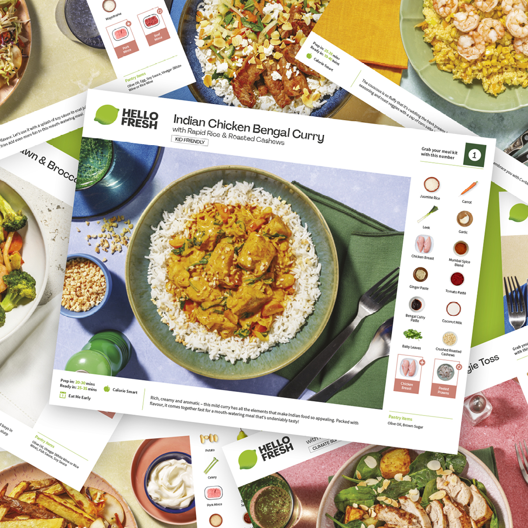 4.5 million recipe cards