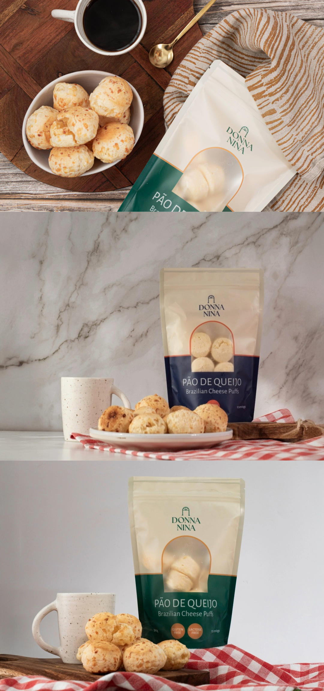 Donna Nina Traditional Brazilian Cheese Puffs